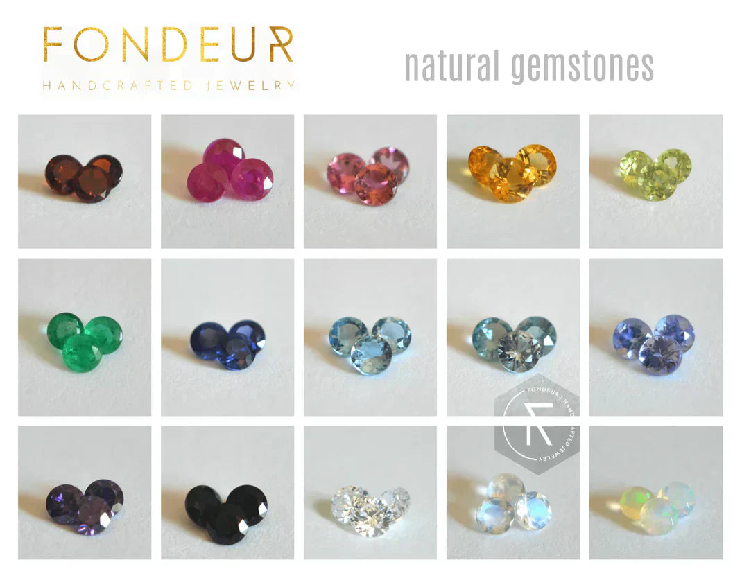 Gemstone Options at Fondeur Jewelry