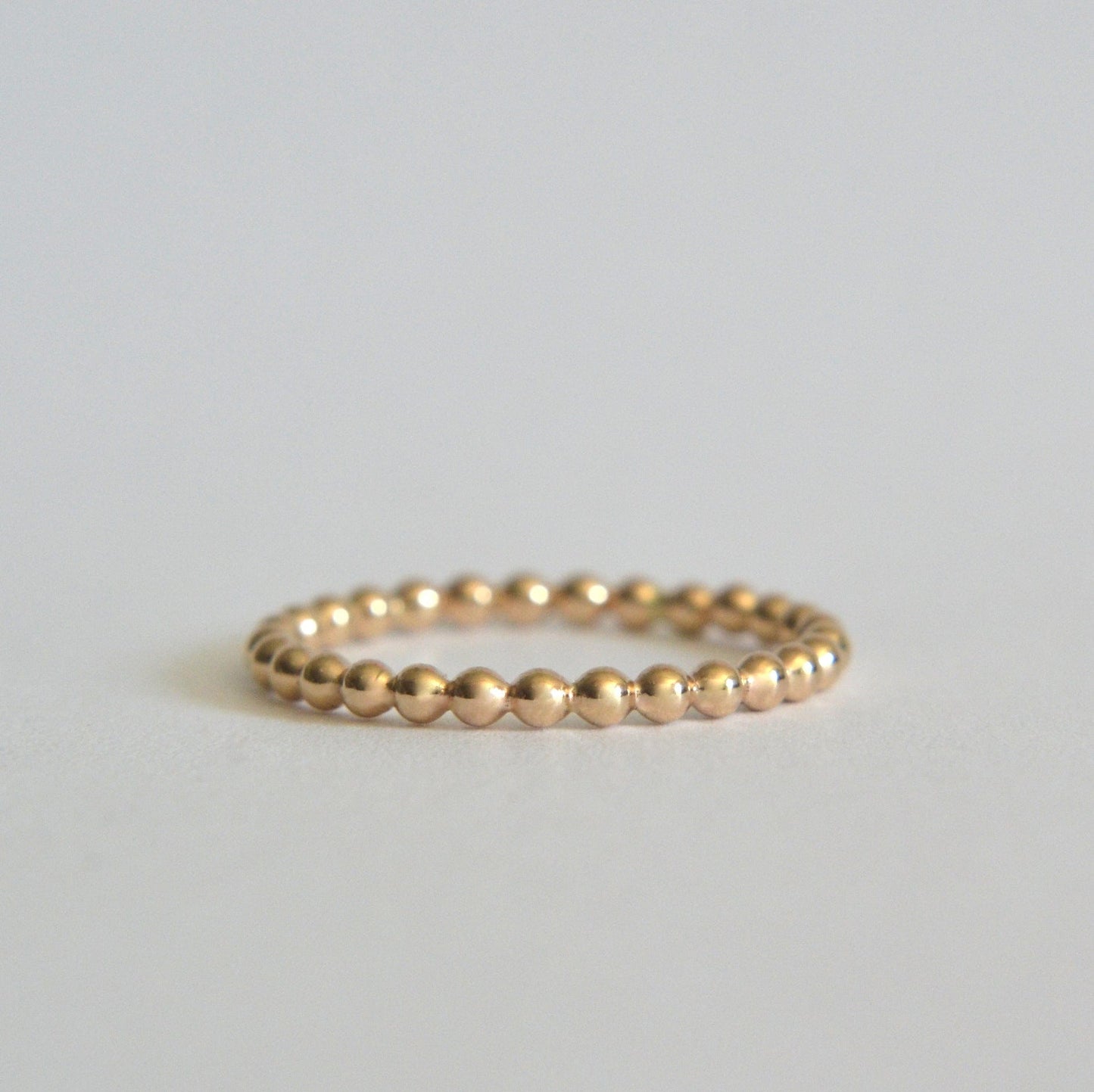 Thin Beaded Ring