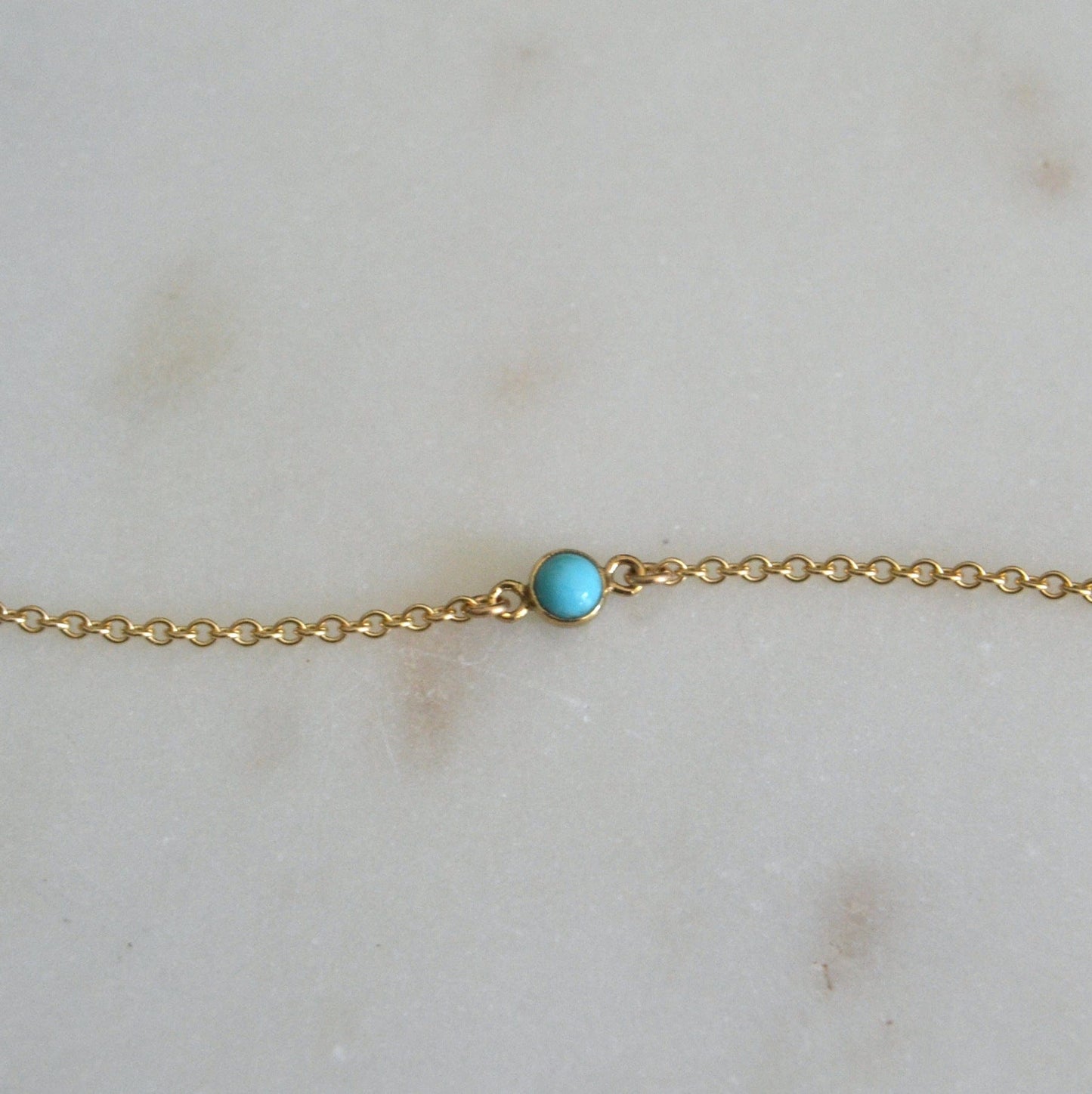 14k Turquoise Bracelet