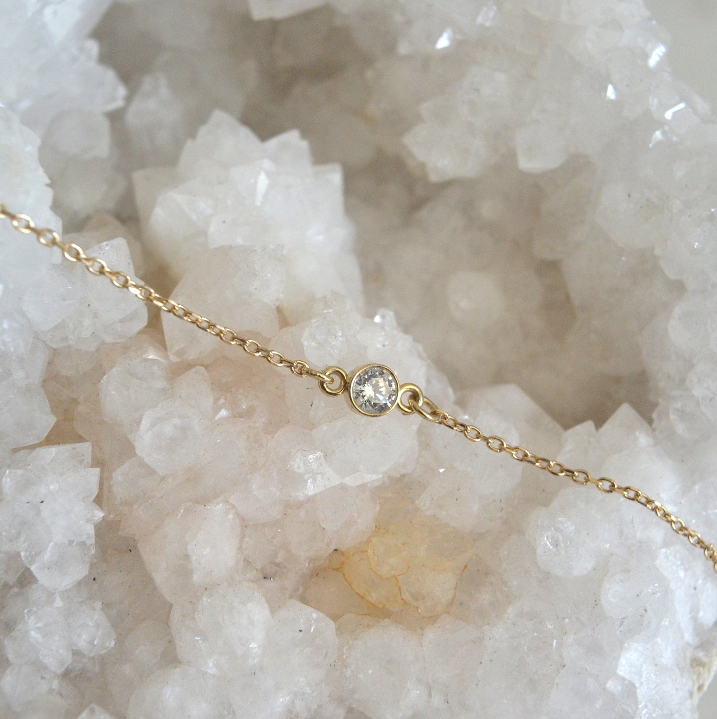 14k Diamond Bracelet