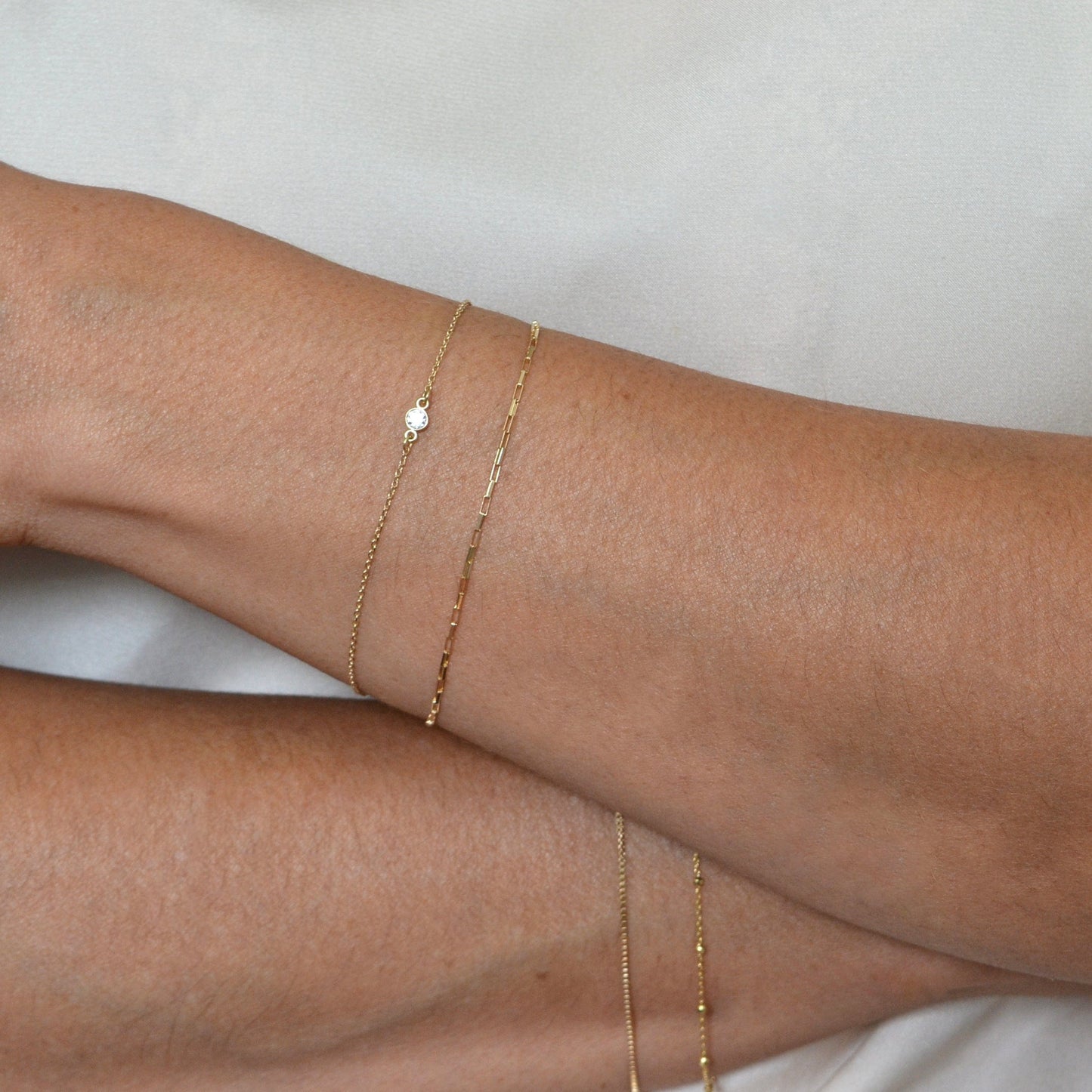 14k Diamond Bracelet