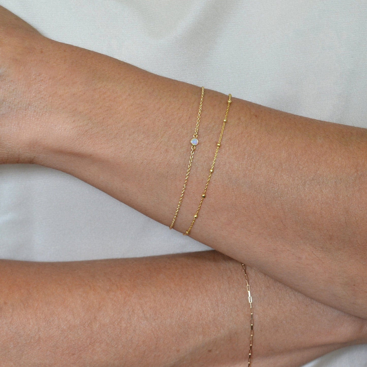 14k Opal Bracelet