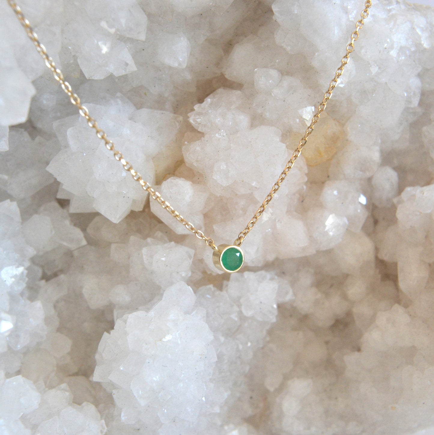 14k Gemstone Necklace