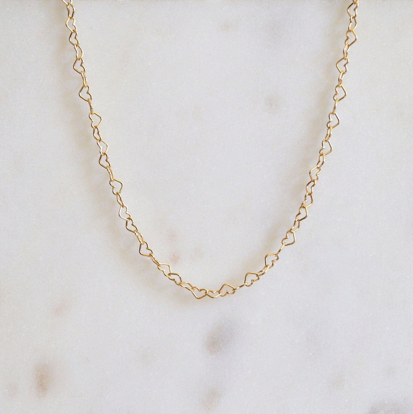 14k Heart Necklace