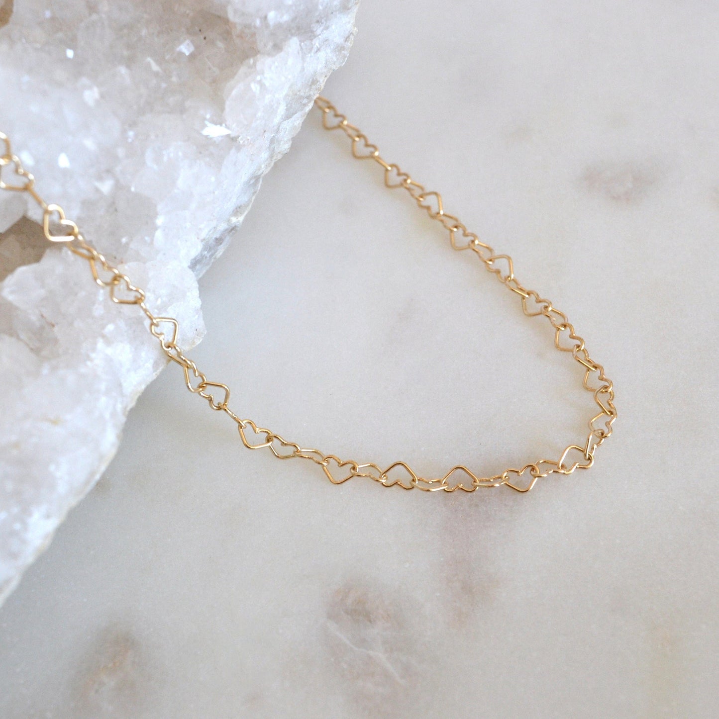 14k Heart Necklace
