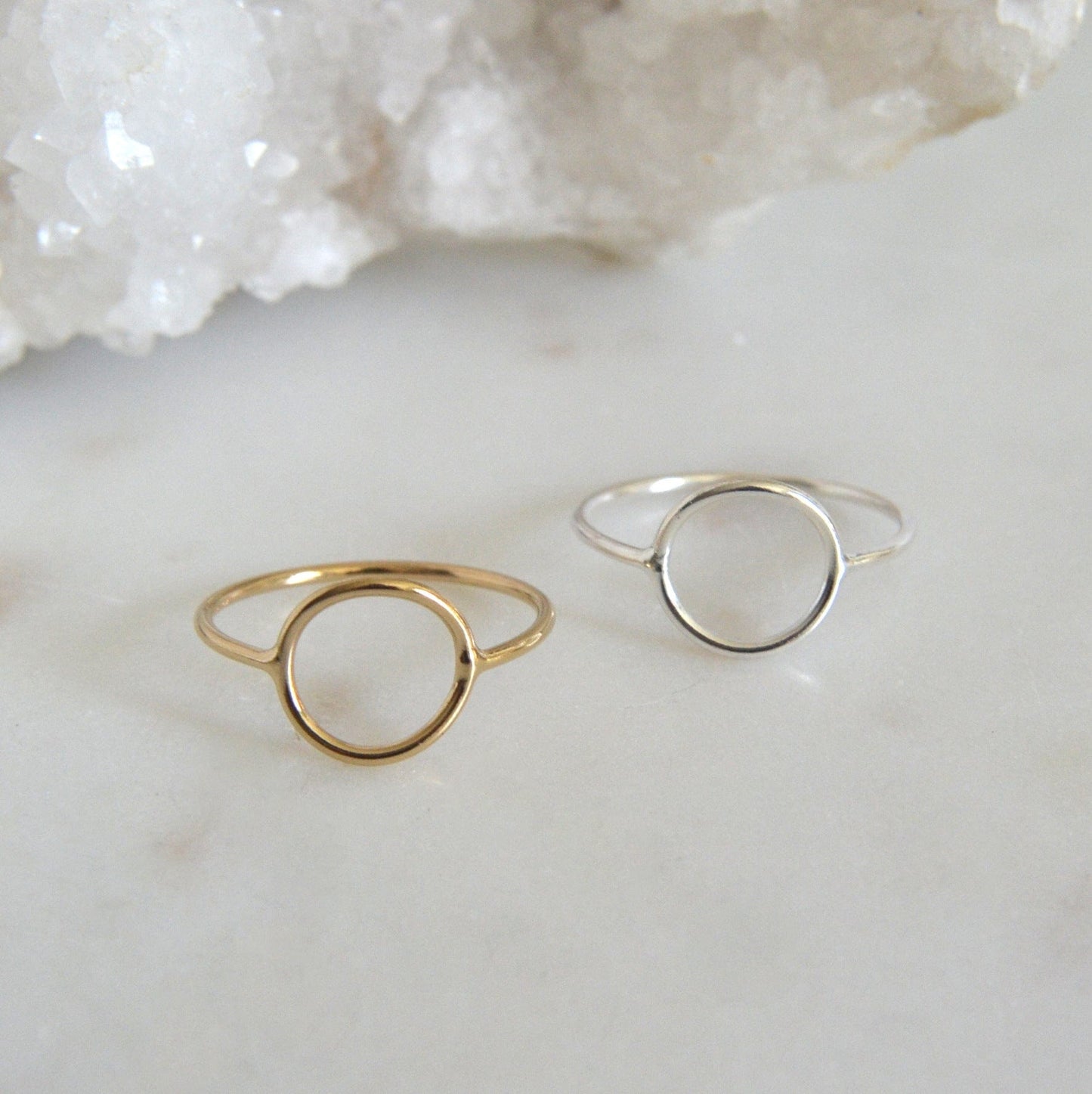 Open Circle Ring
