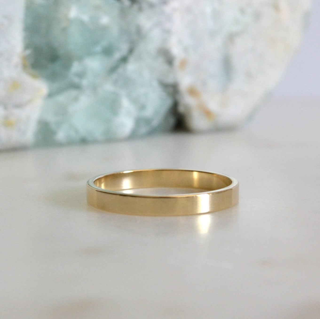 14k Flat Band