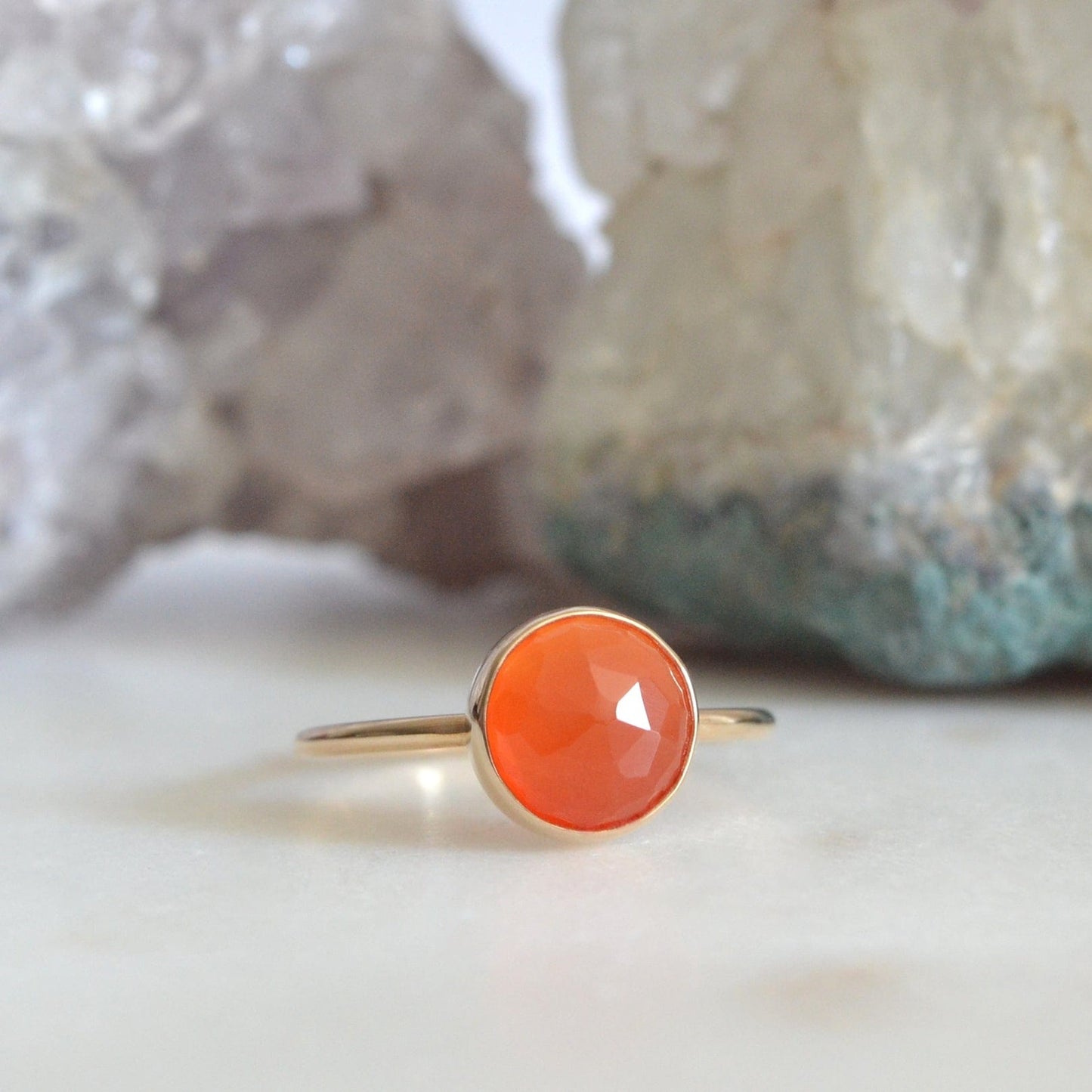 14k Carnelian Ring