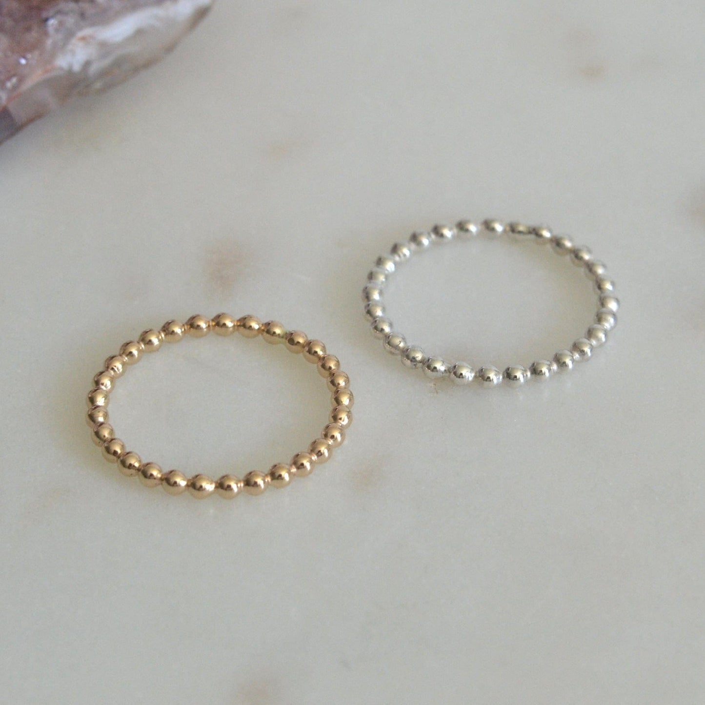 Thin Beaded Ring
