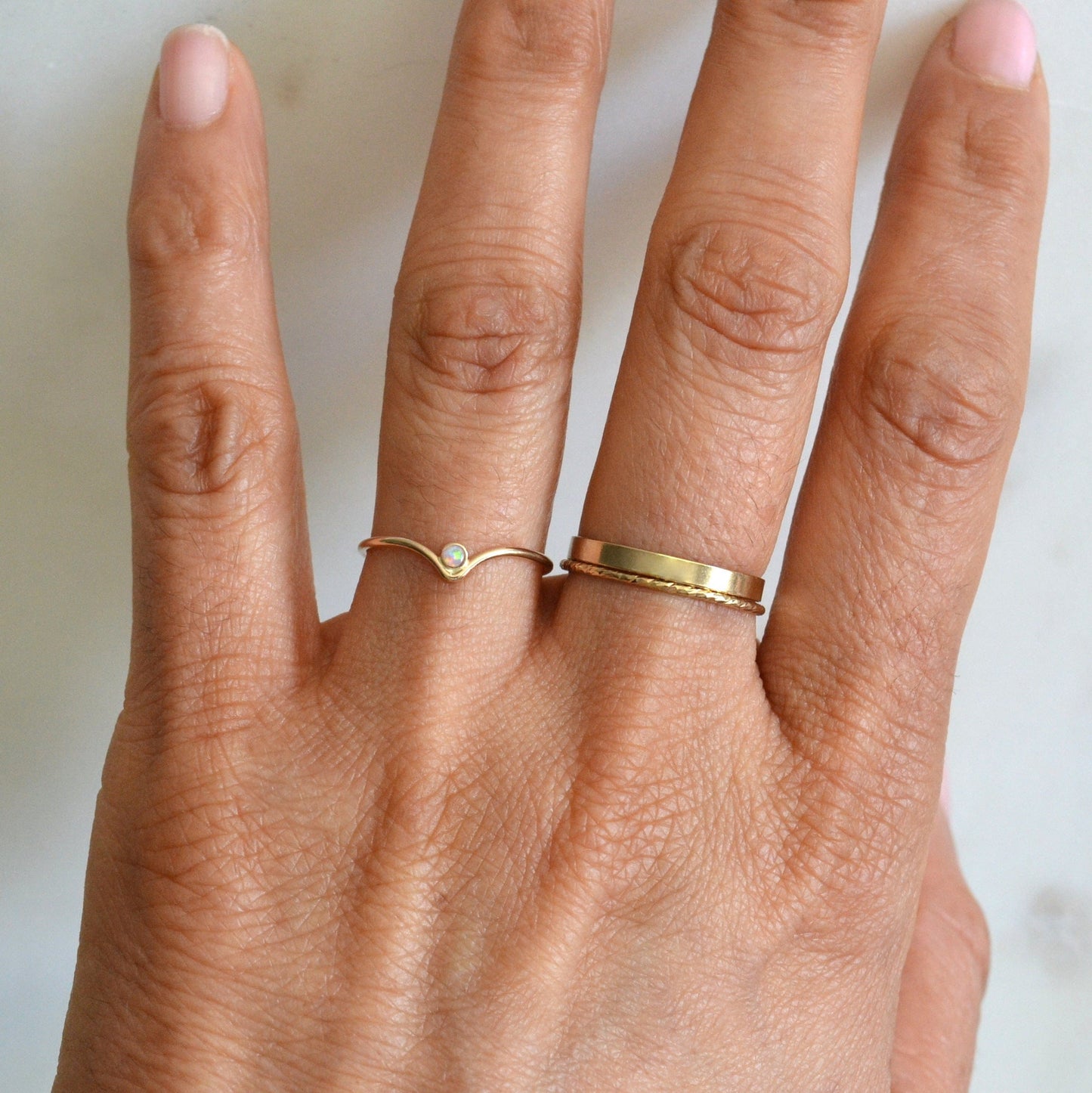 Sparkling Stacking Ring