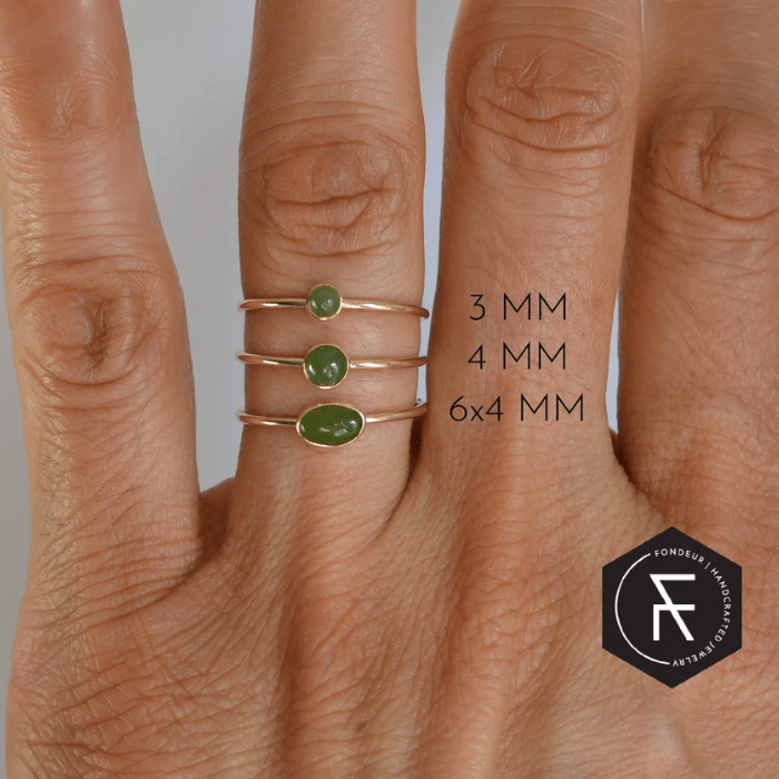 14k Gretel Jade Ring