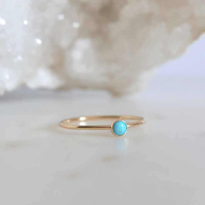 14k Turquoise Ring
