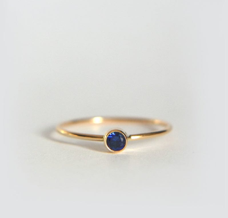 14k Sapphire Ring