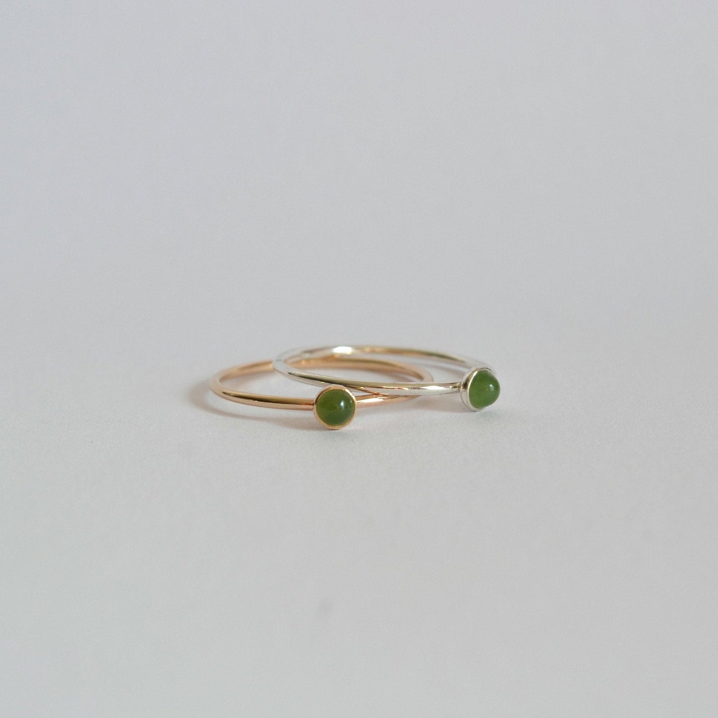 14k Jade Ring