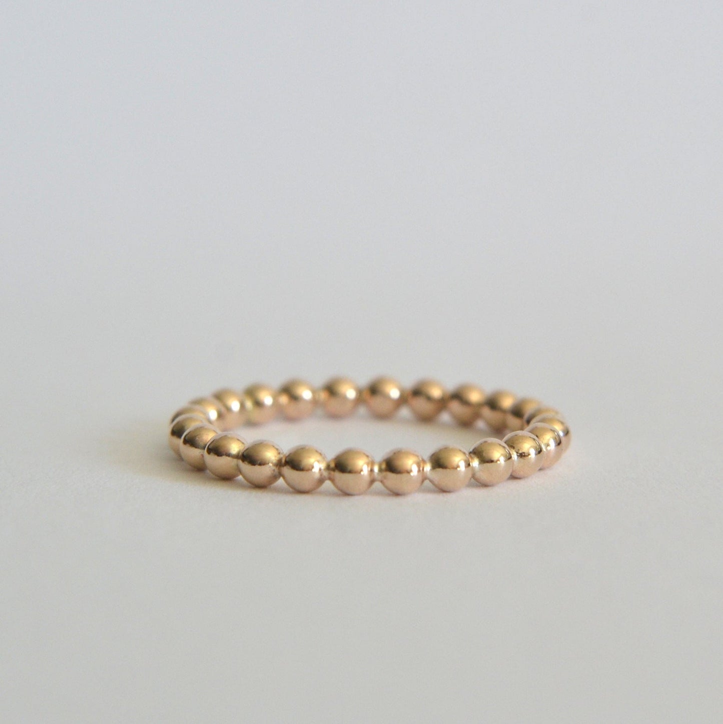 Thick Beaded Ring