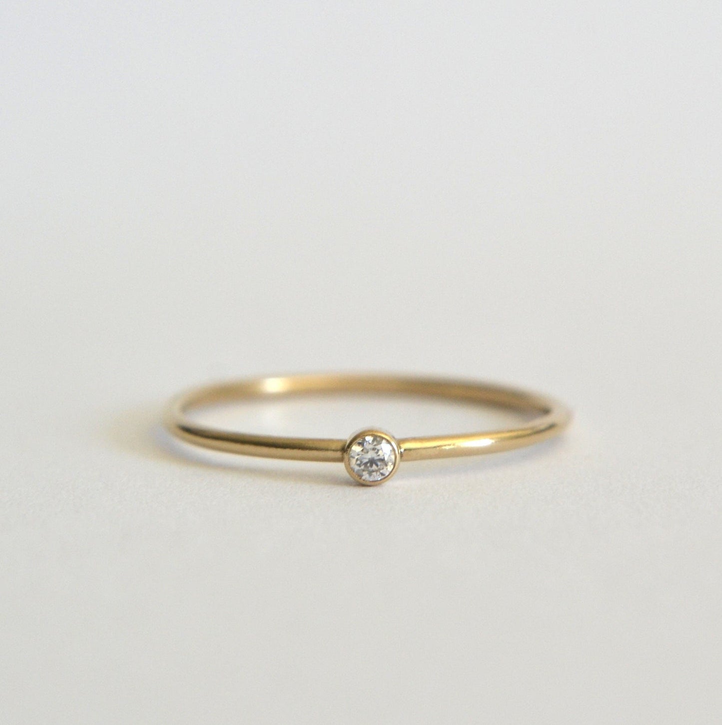 Tiny CZ Ring
