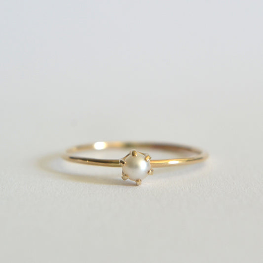 14k Pearl Ring