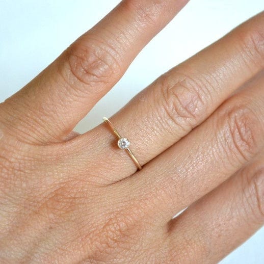 14k Diamond Ring