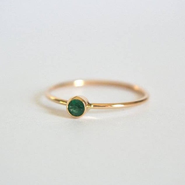 14k Emerald Ring