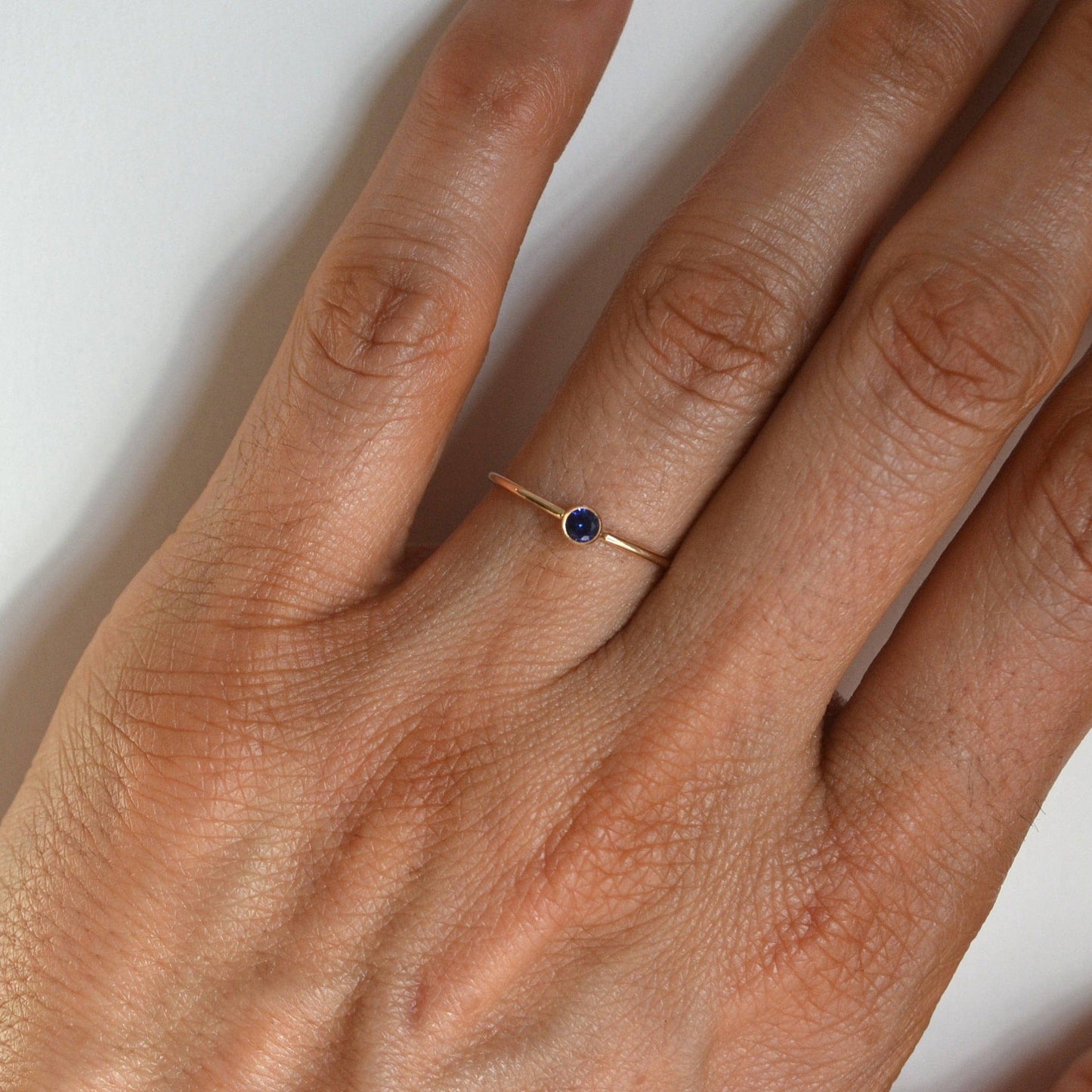 14k Sapphire Ring