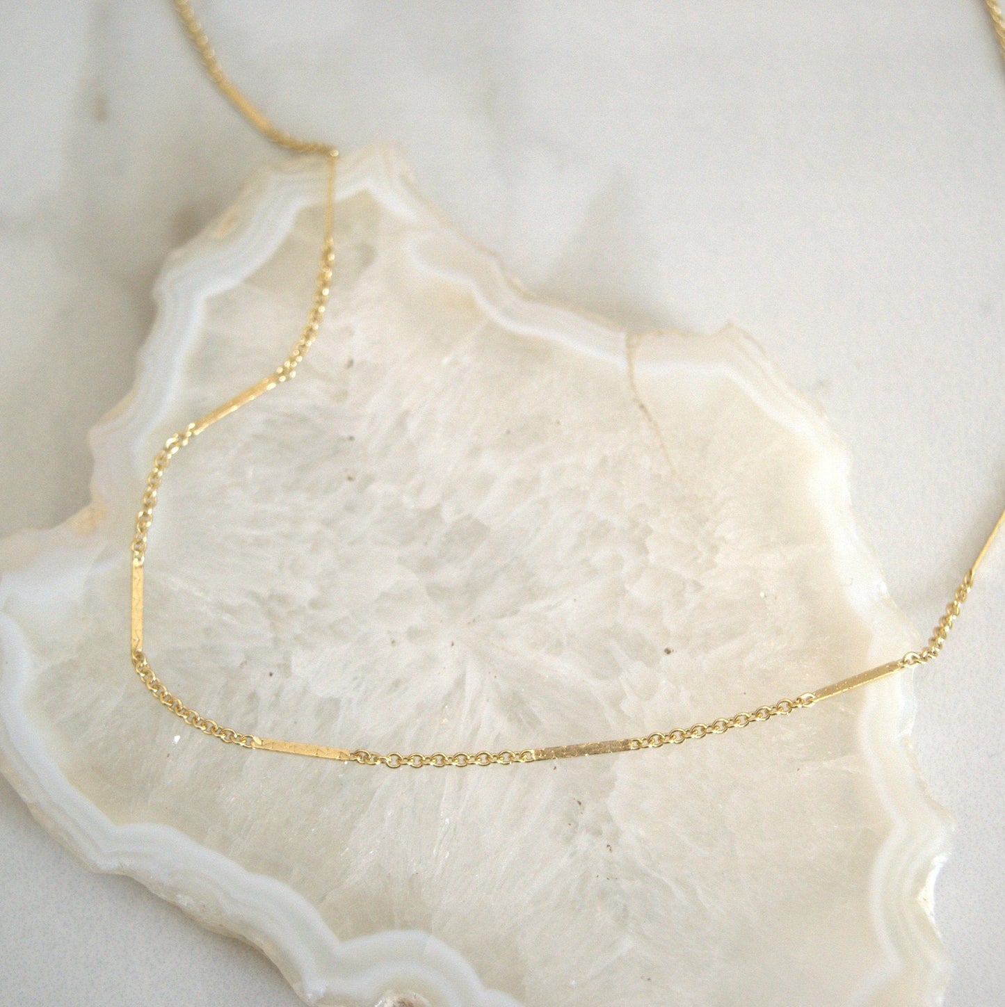 Bar & Chain Necklace