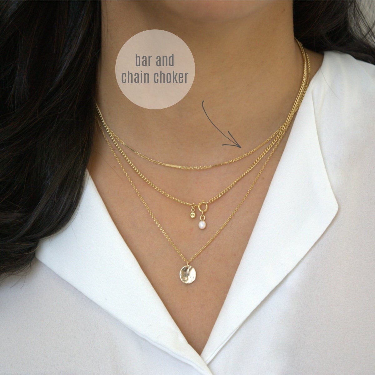 Bar & Chain Necklace