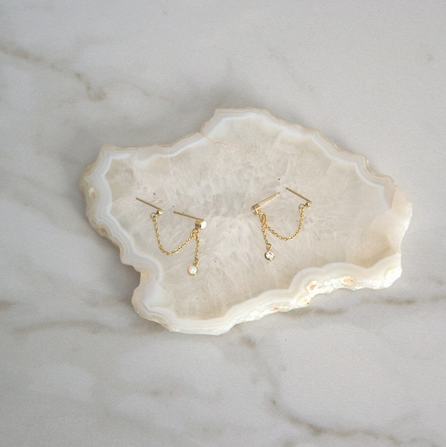 Dangle Chain Earrings