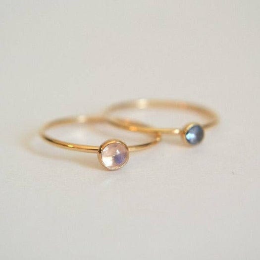 14k Moon & Aqua Set