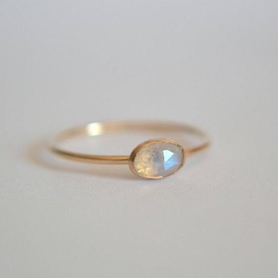 Oval Moonstone Ring