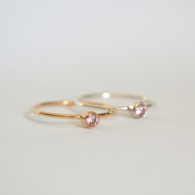 Morganite Ring