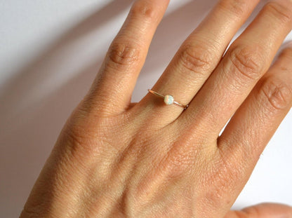 14k Emma Natural Opal Ring