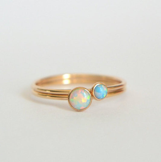 Opal Ring Set