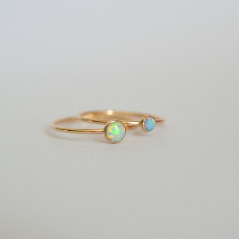Opal Ring Set