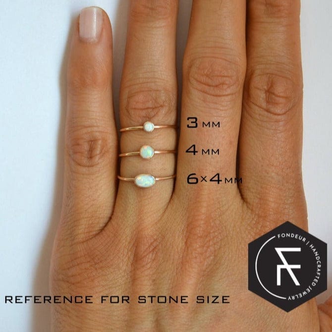 Opal Ring Set