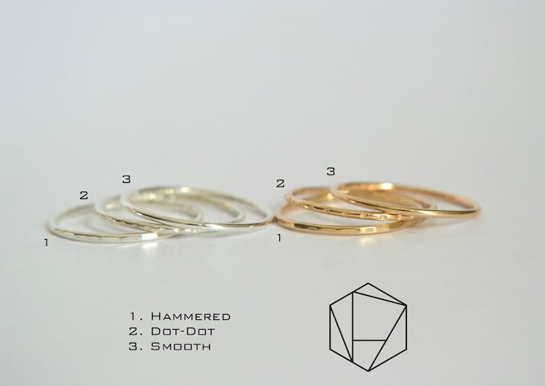 Textured Bands Set