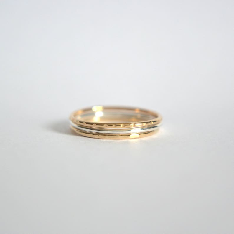 Mixed Metal Bands Set