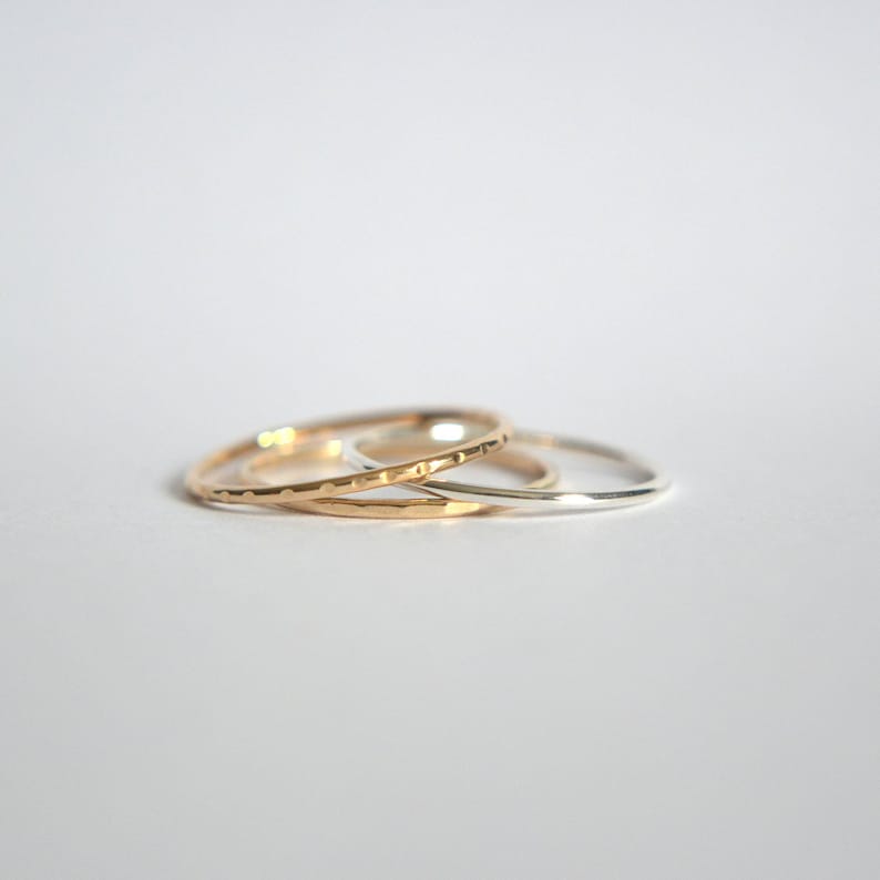 Mixed Metal Bands Set