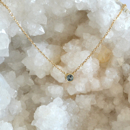 14k Gemstone Necklace