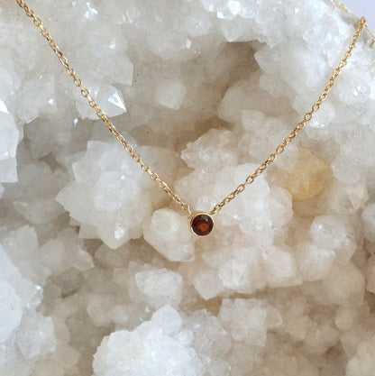 14k Gemstone Necklace