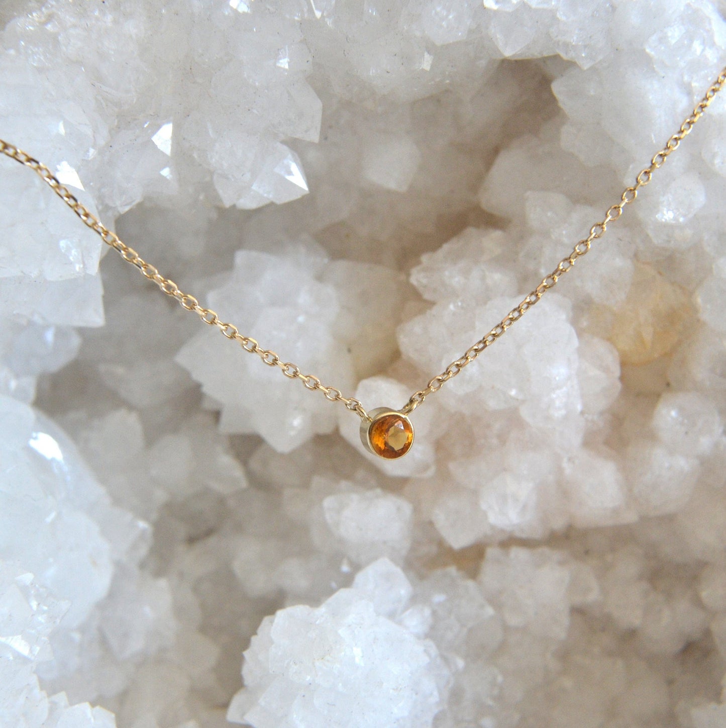 14k Gemstone Necklace