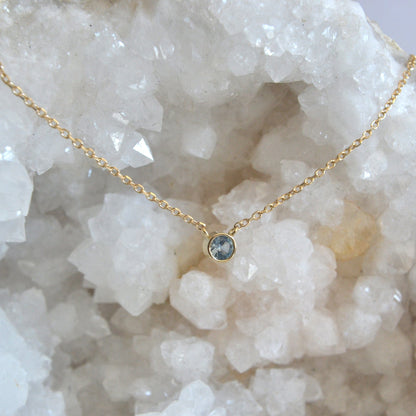 14k Gemstone Necklace