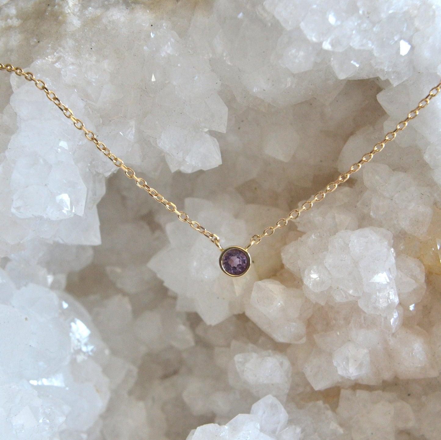 14k Gemstone Necklace