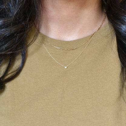 14k Gemstone Necklace