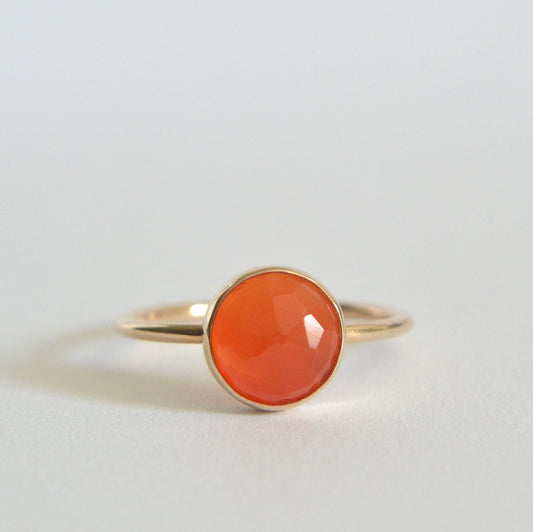 14k Carnelian Ring