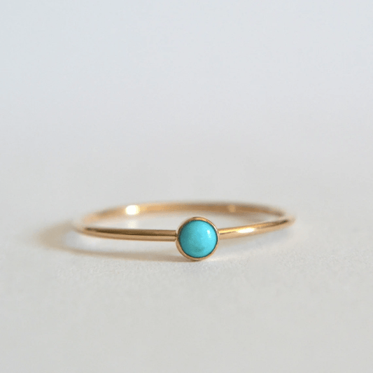 14k Turquoise Ring