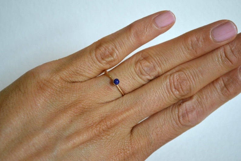 14k Lapis Lazuli Ring